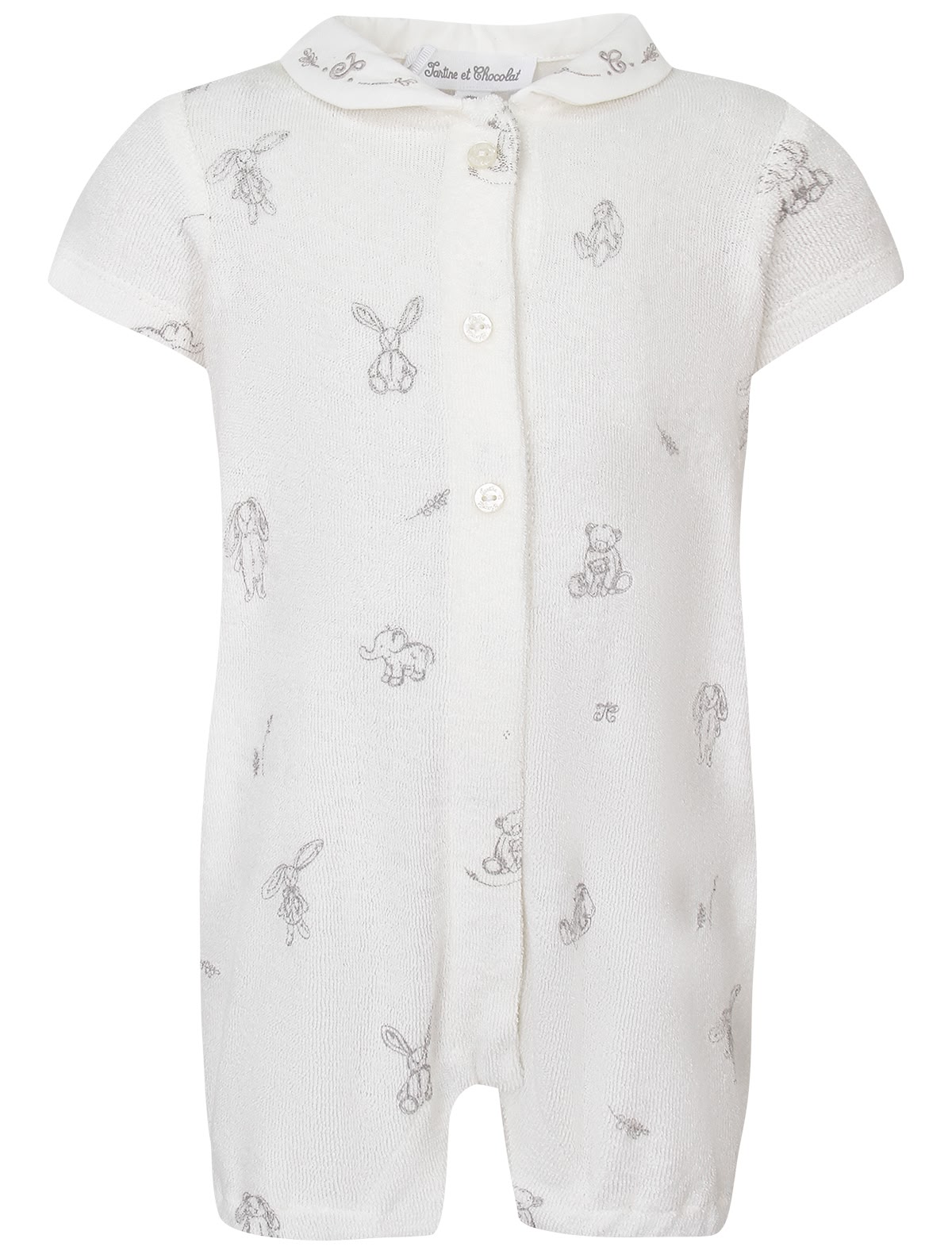 Комбинезон с зайками