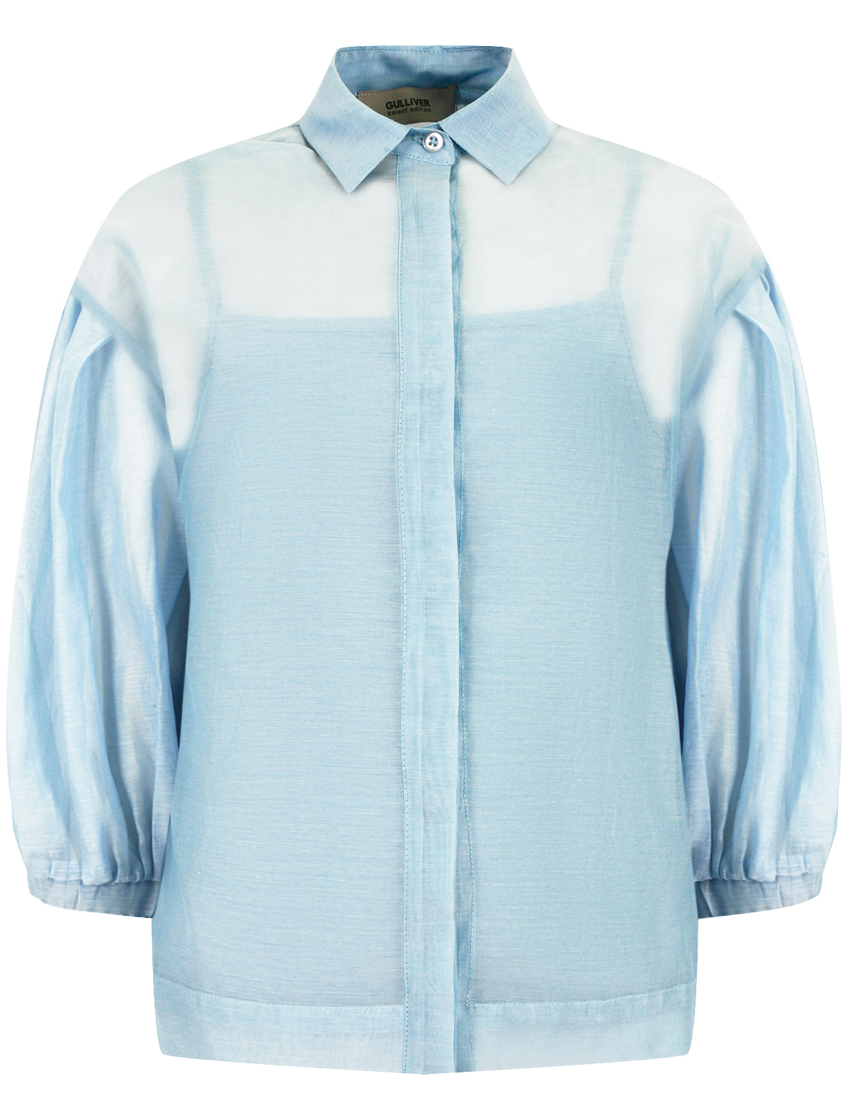 Блуза GULLIVER SELECT 2650534, цвет голубой, размер 9 1034509410861 - фото 1
