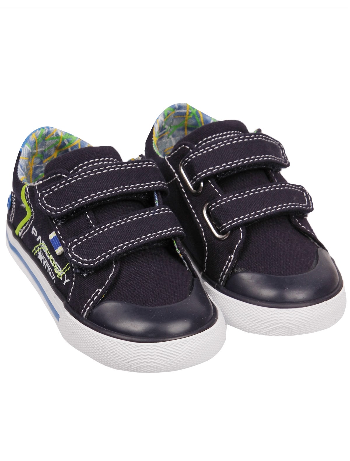 Текстильные Кеды на липучке