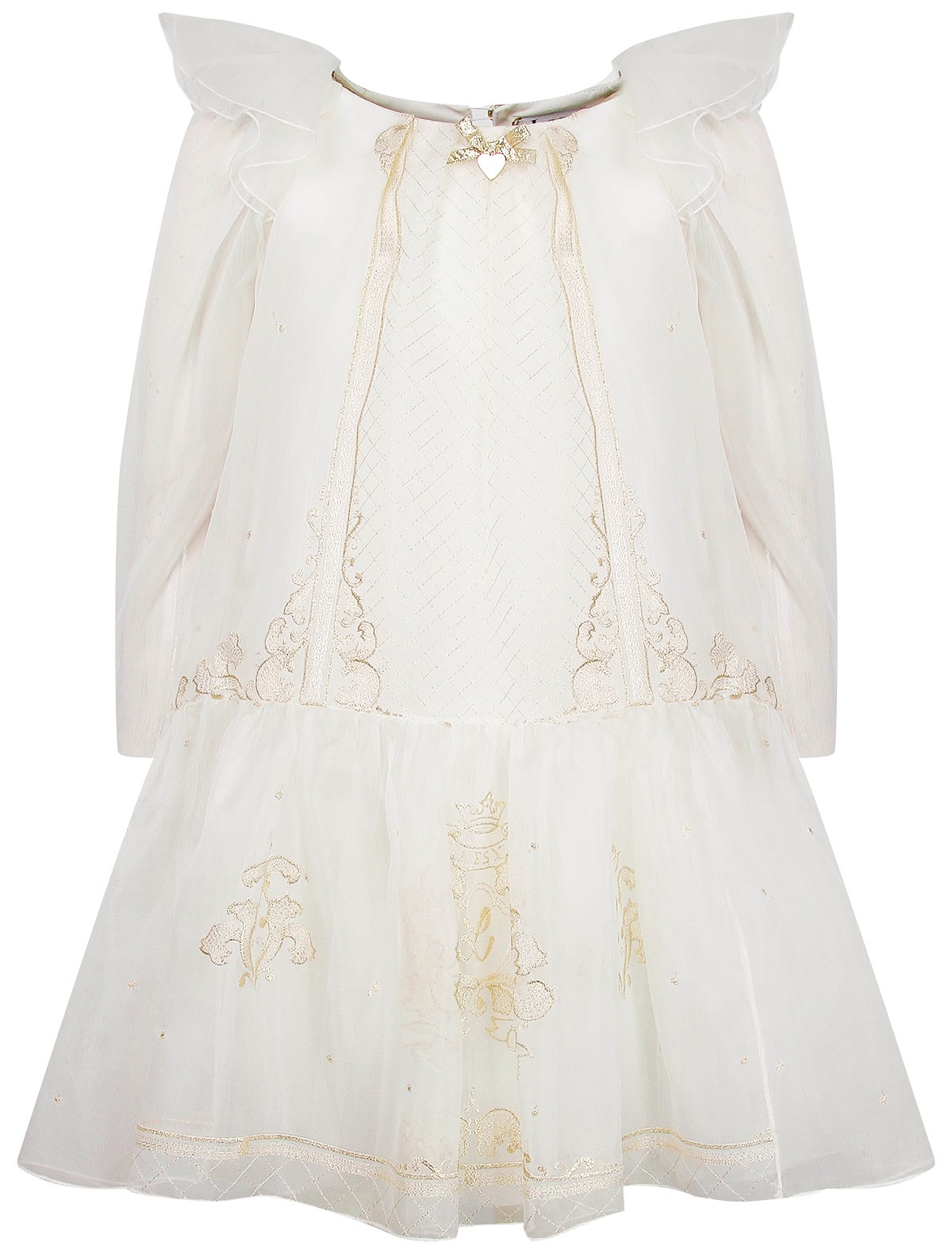 воздушное Платье с вышивкой