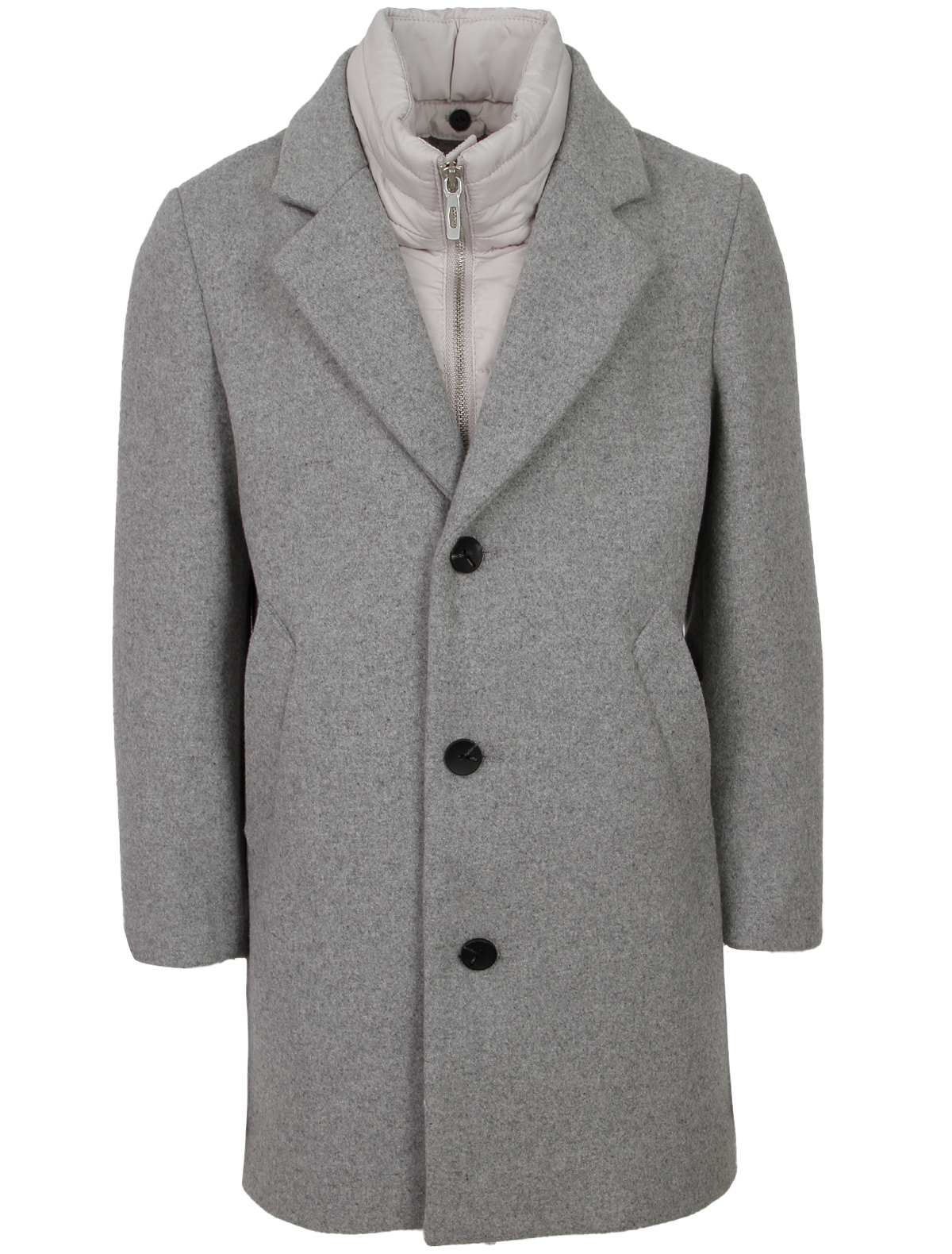 Пальто Antony Morato 2619582, цвет серый, размер 11 1124519381326 - фото 2