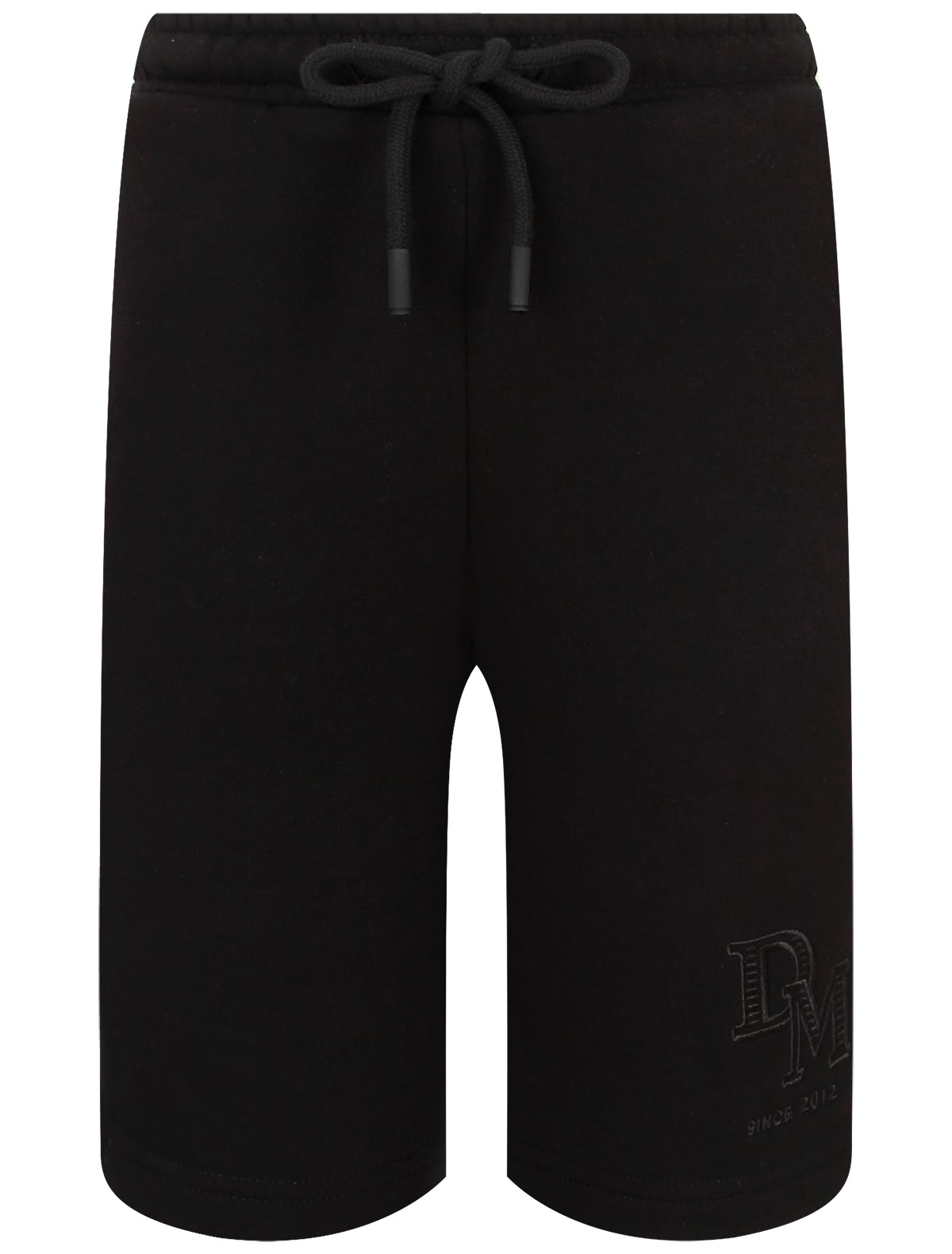 Чёрные шорты с логотипом