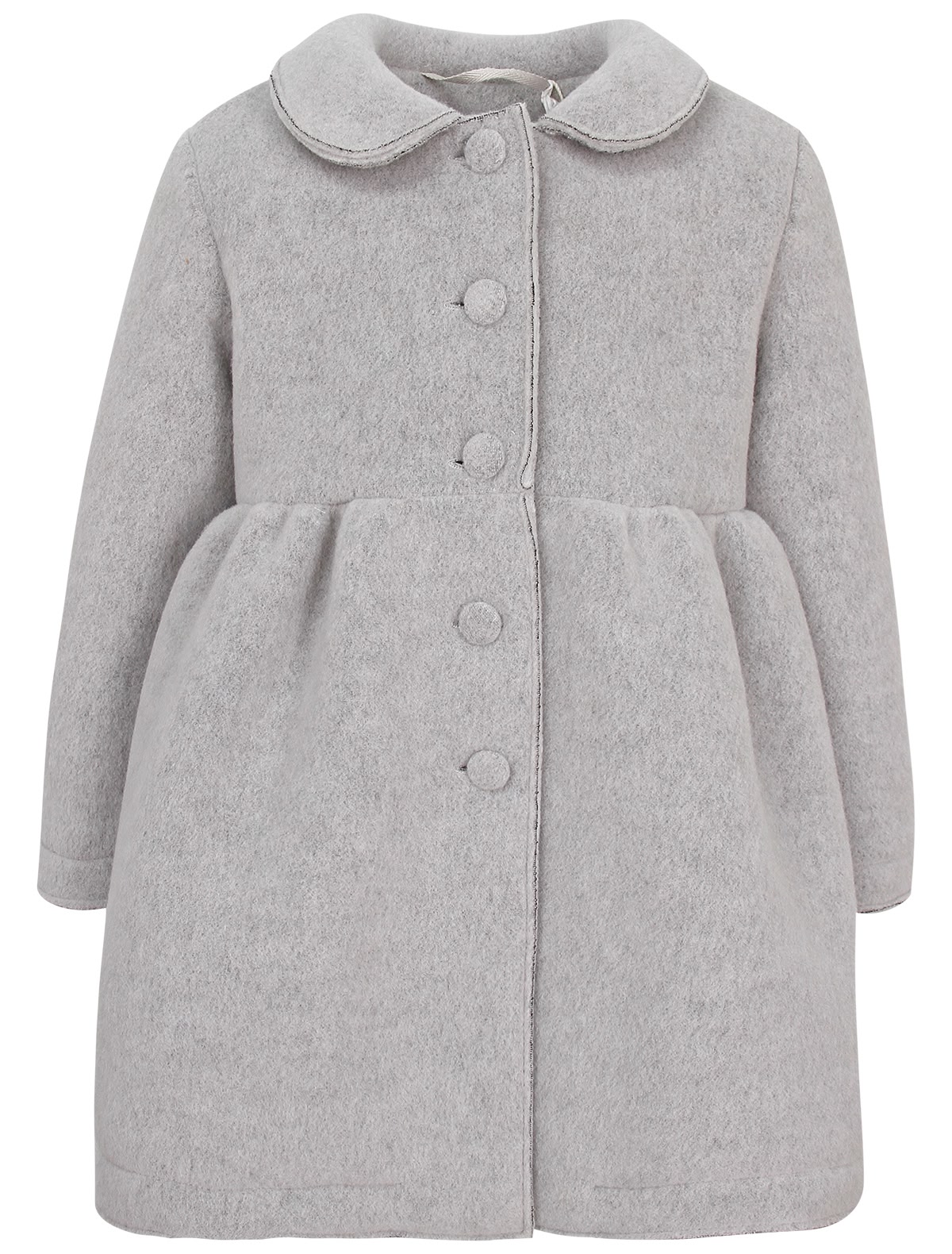 Светло-серое пальто