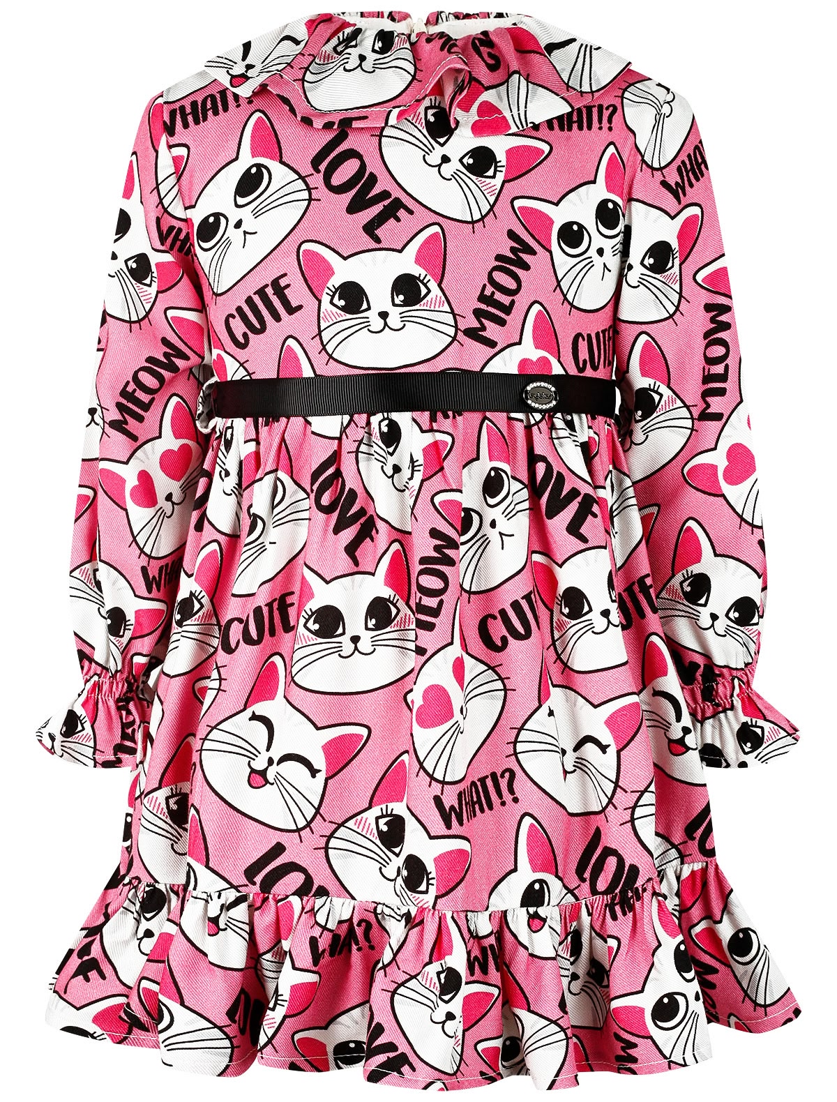 Платье с поясом