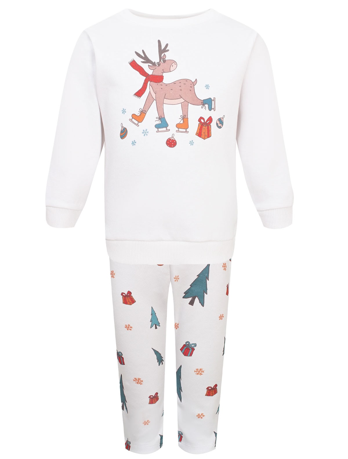 Пижама с новогодним принтом