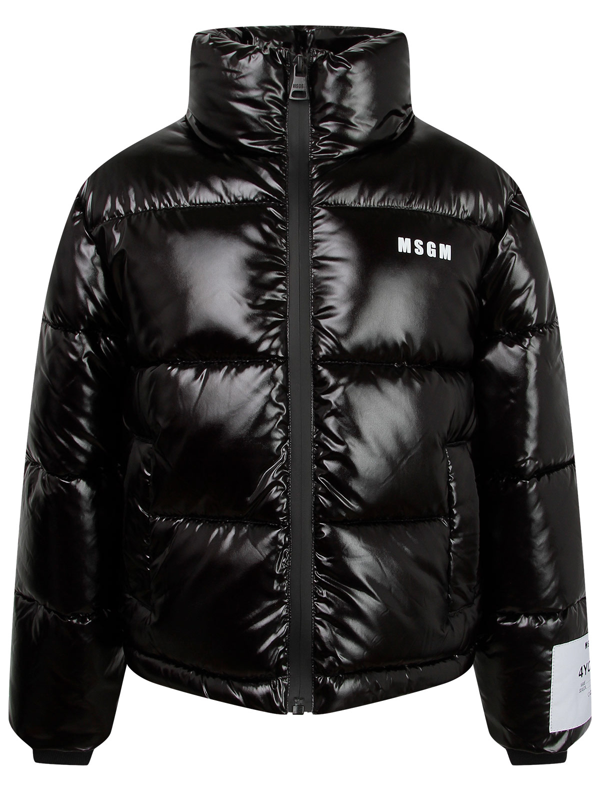 Куртка MSGM 2243636, цвет черный, размер 13 1074509083030 - фото 1