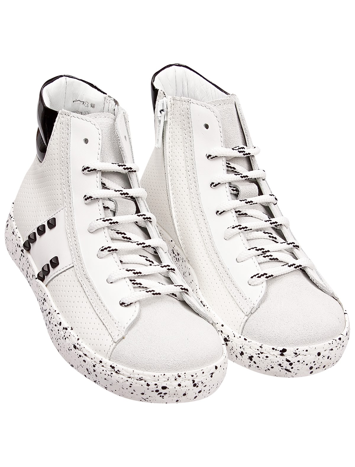 высокие Кеды из кожи