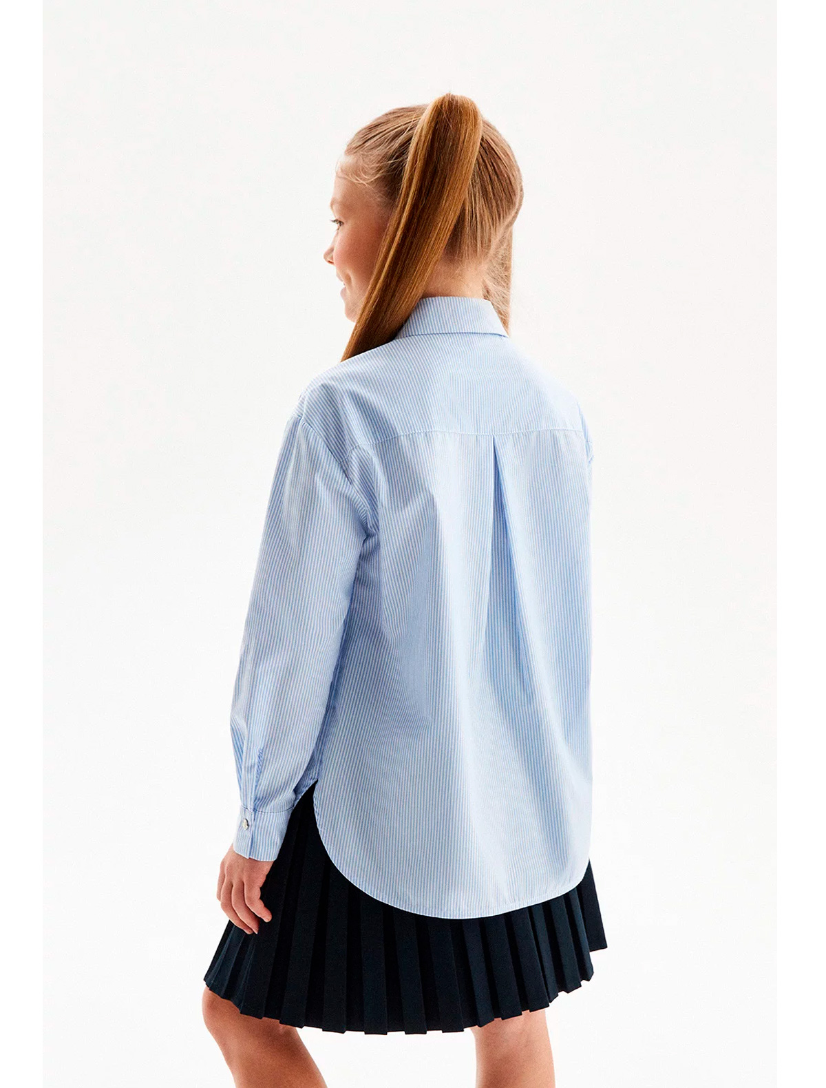 Блуза SILVER SPOON 2563924, цвет голубой, размер 10 1034509380645 - фото 5