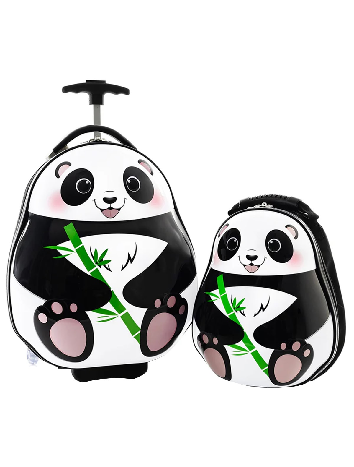 Чемодан 2-х колесный и рюкзак Travel Tots Panda