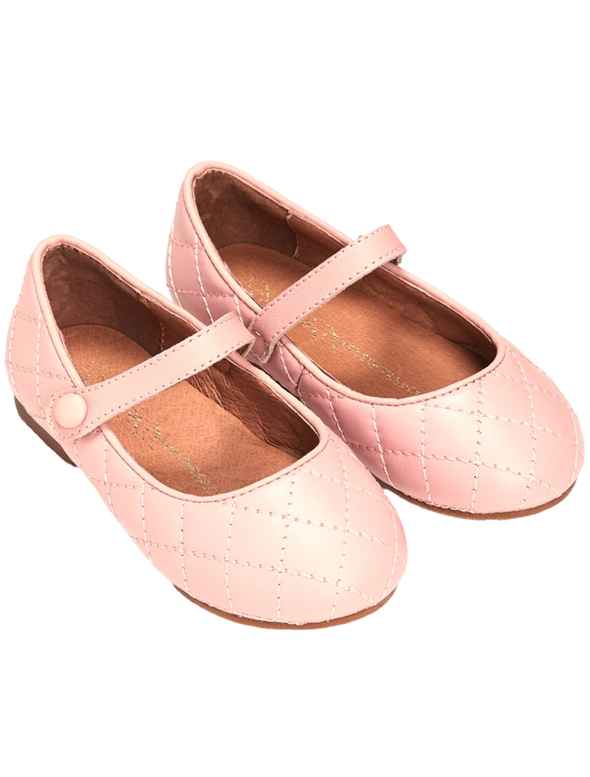 стеганые Туфли на ремешках