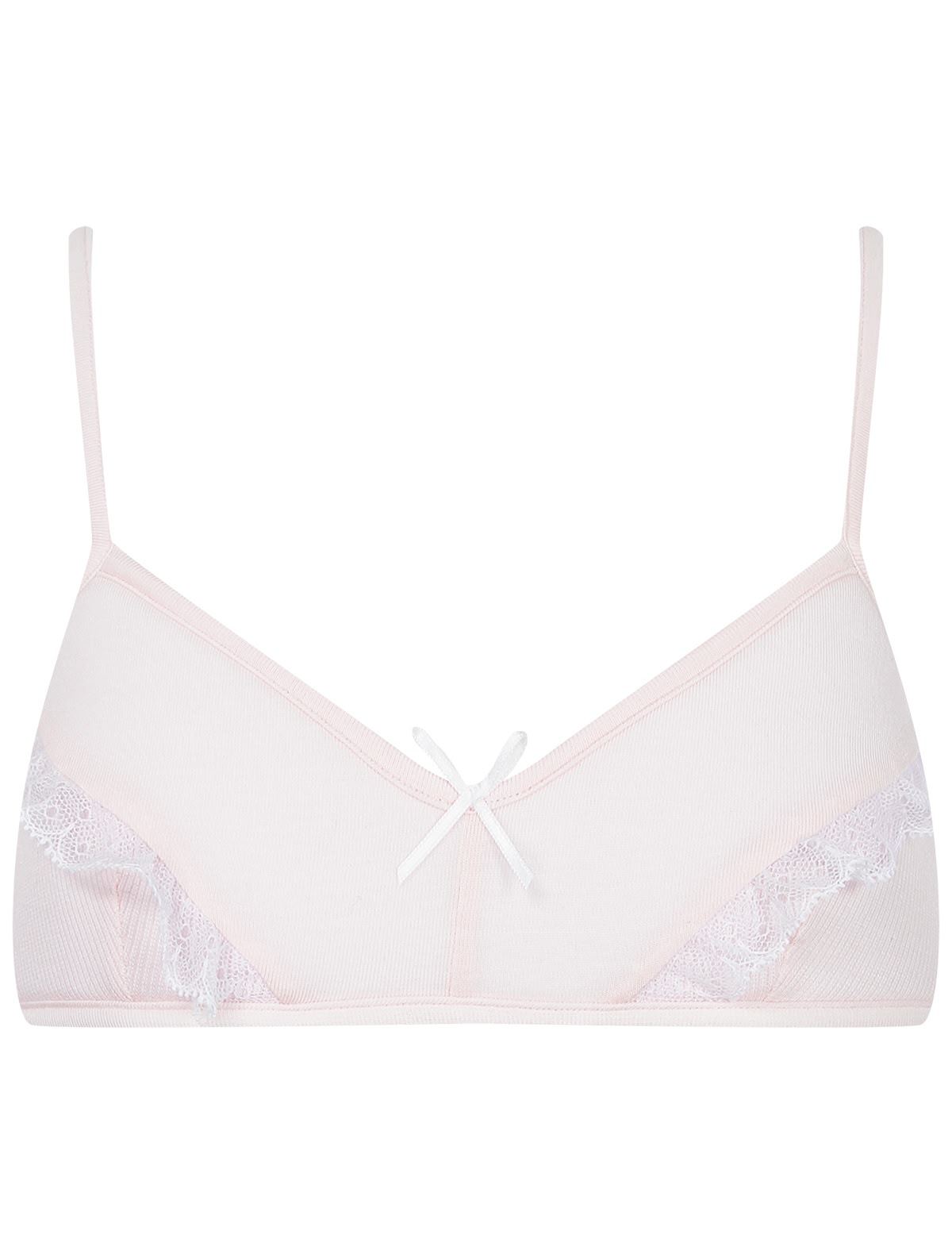 Бюстгальтер с декором из кружева