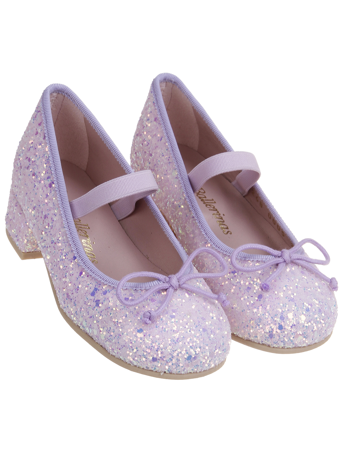 Туфли PRETTY BALLERINAS сиреневые туфли с отделкой глиттером pretty ballerinas