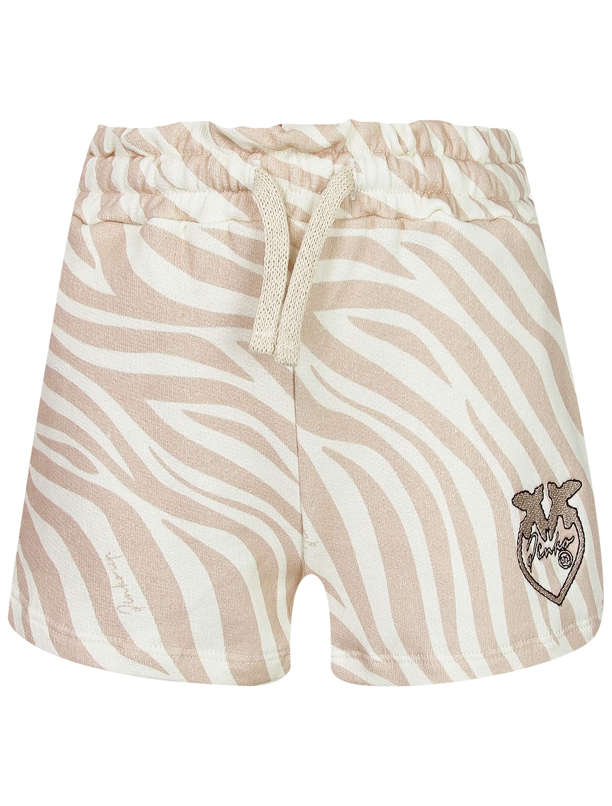 Шорты с принтом зебра