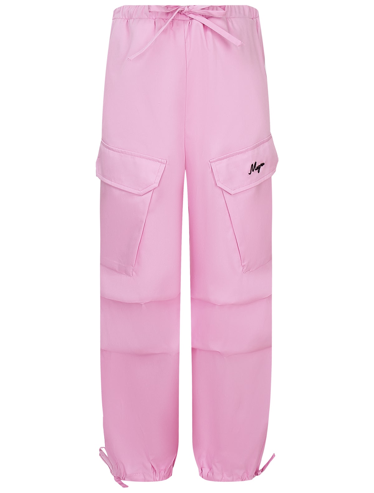 Розовые брюки карго