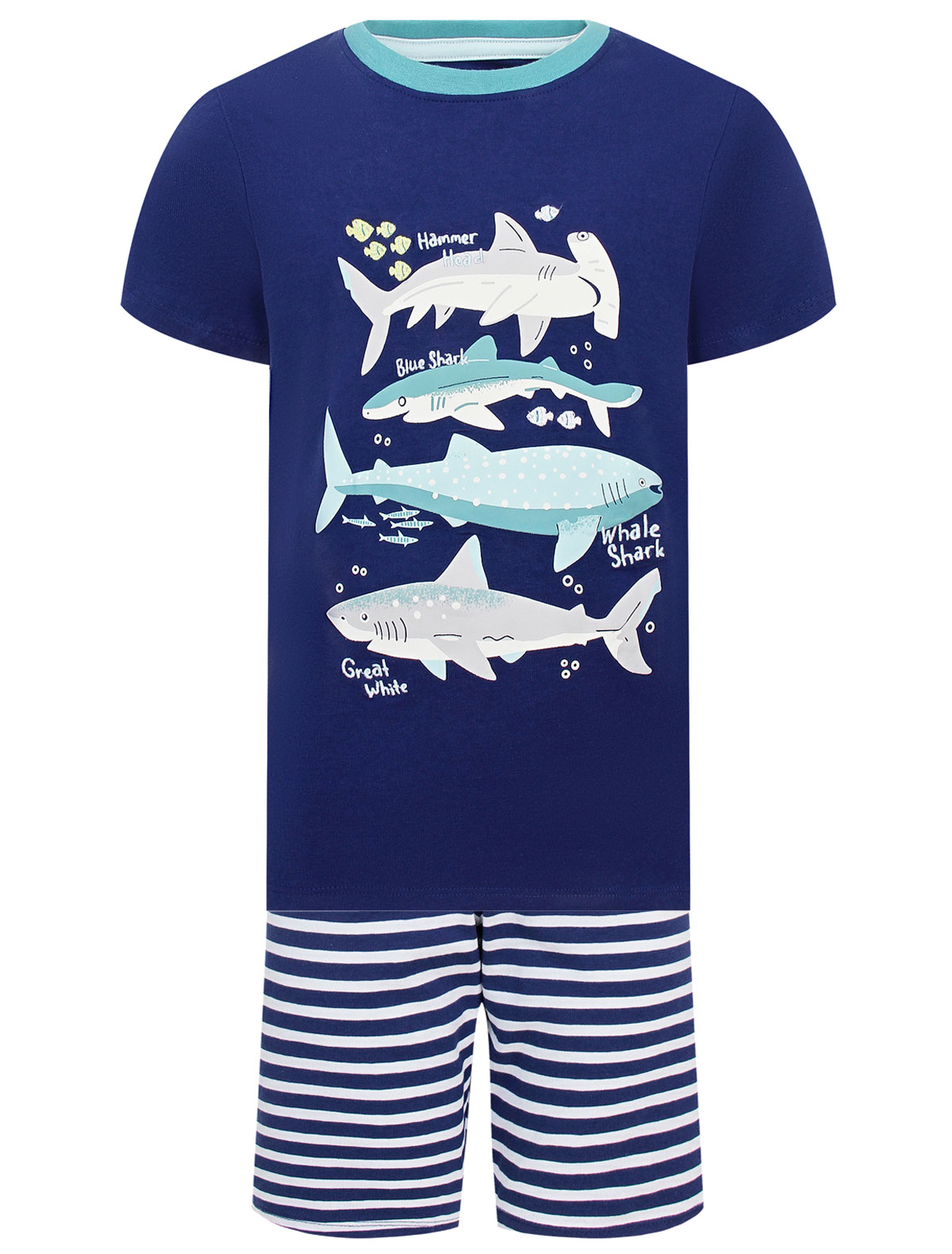 Пижама с принтом рыбы