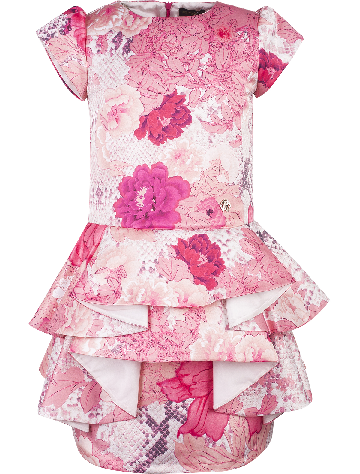 Платье Roberto Cavalli розового цвета