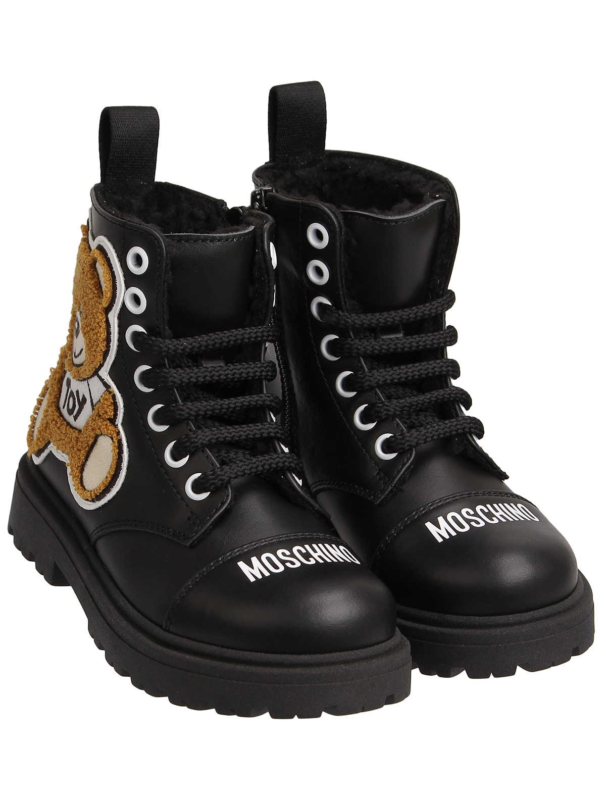 Ботинки Moschino 2593182, цвет черный, размер 39