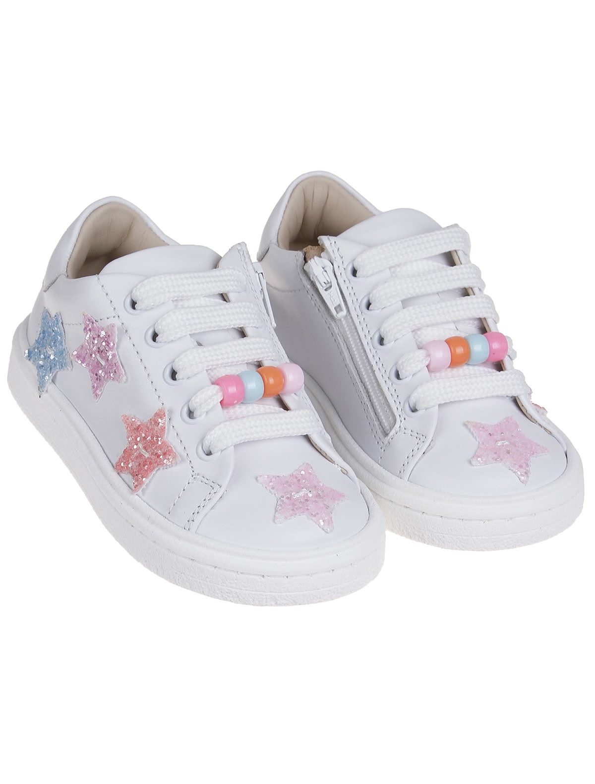 Кеды с глиттерными звёздами