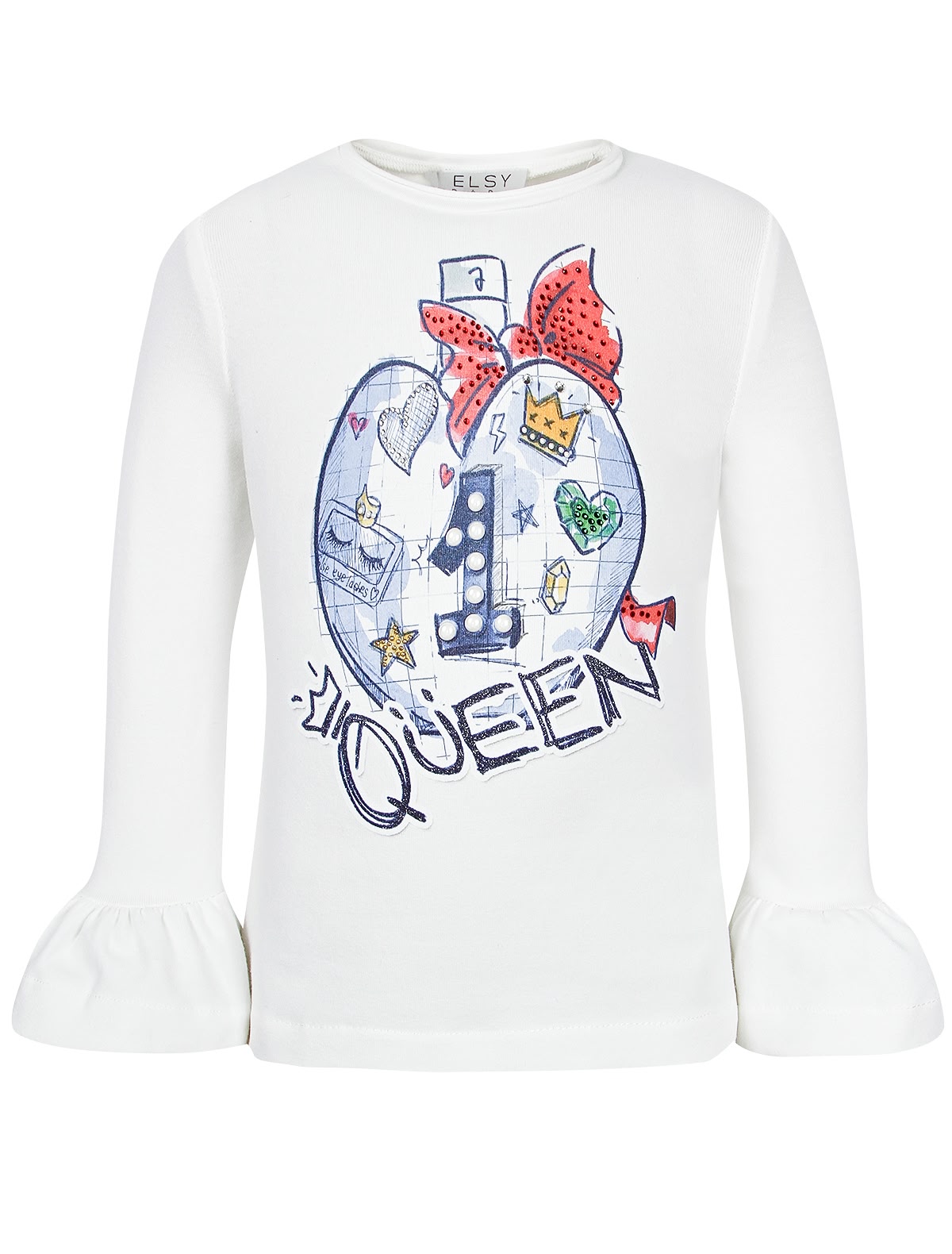 Лонгслив с принтом Queen