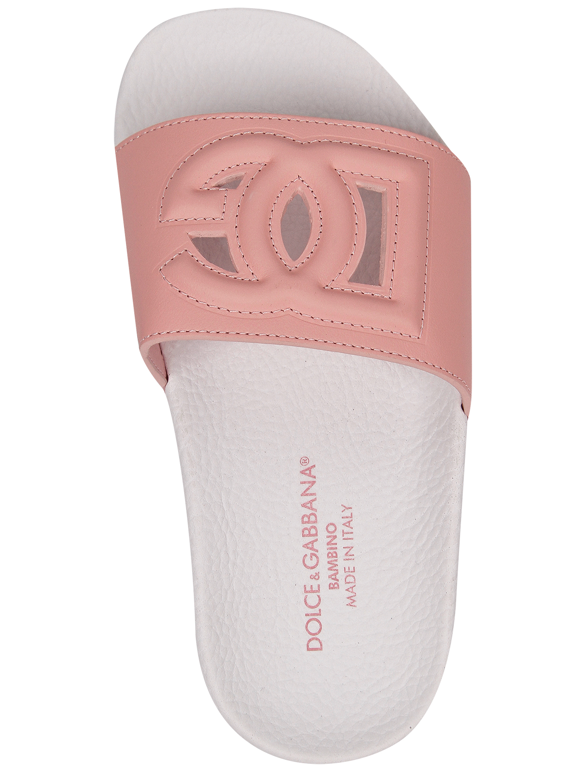 Шлепанцы пляжные Dolce & Gabbana 2411004, цвет розовый, размер 36 2284509270951 - фото 4