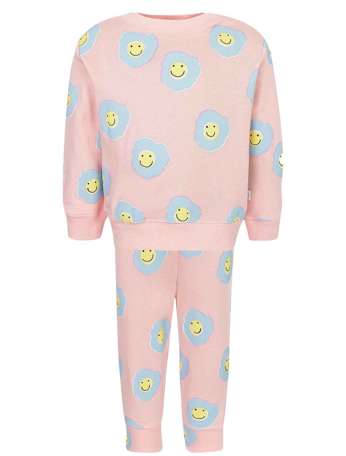 Костюм спортивный с принтом цветы