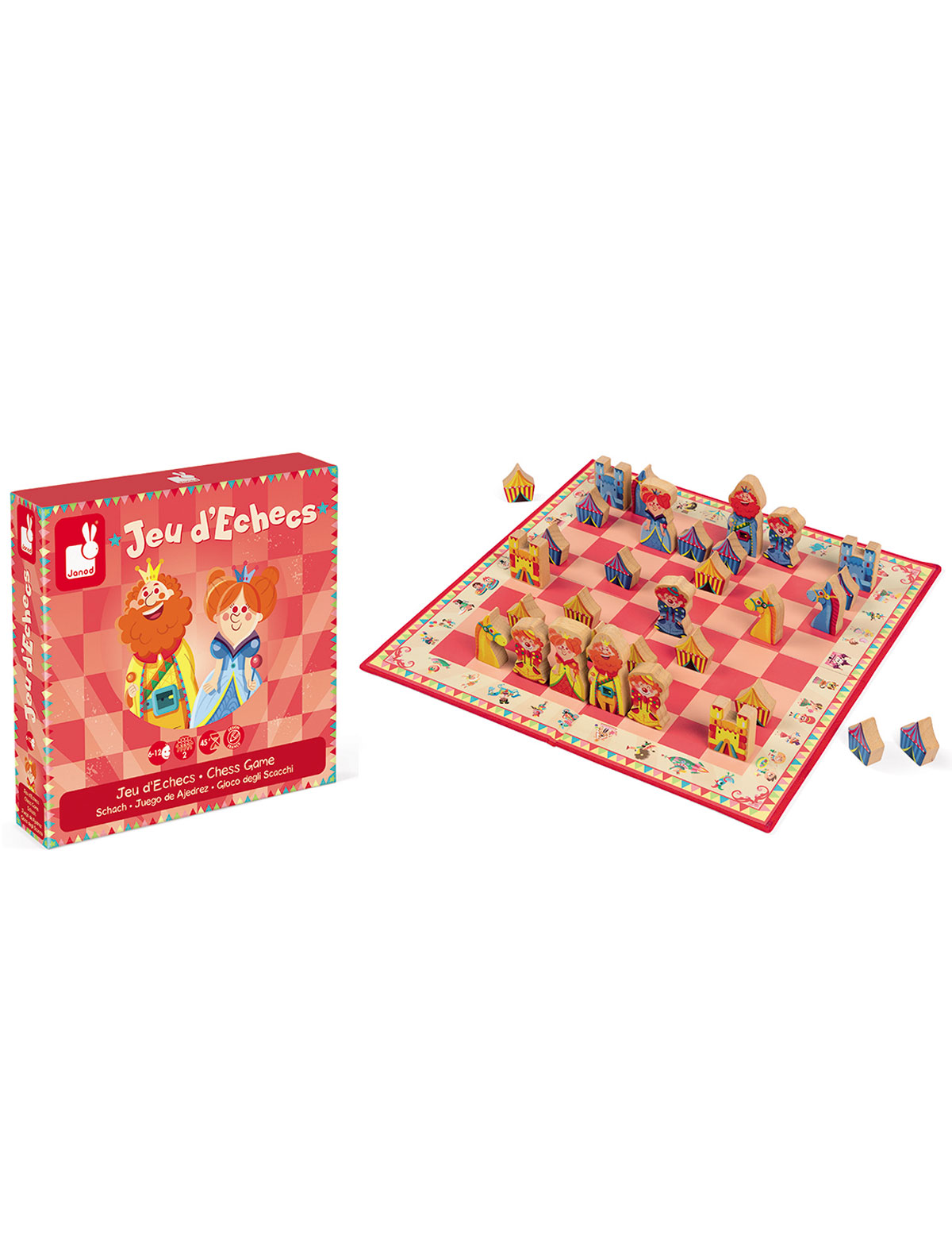 

Настольная игра JANOD, Разноцветный, 2424993