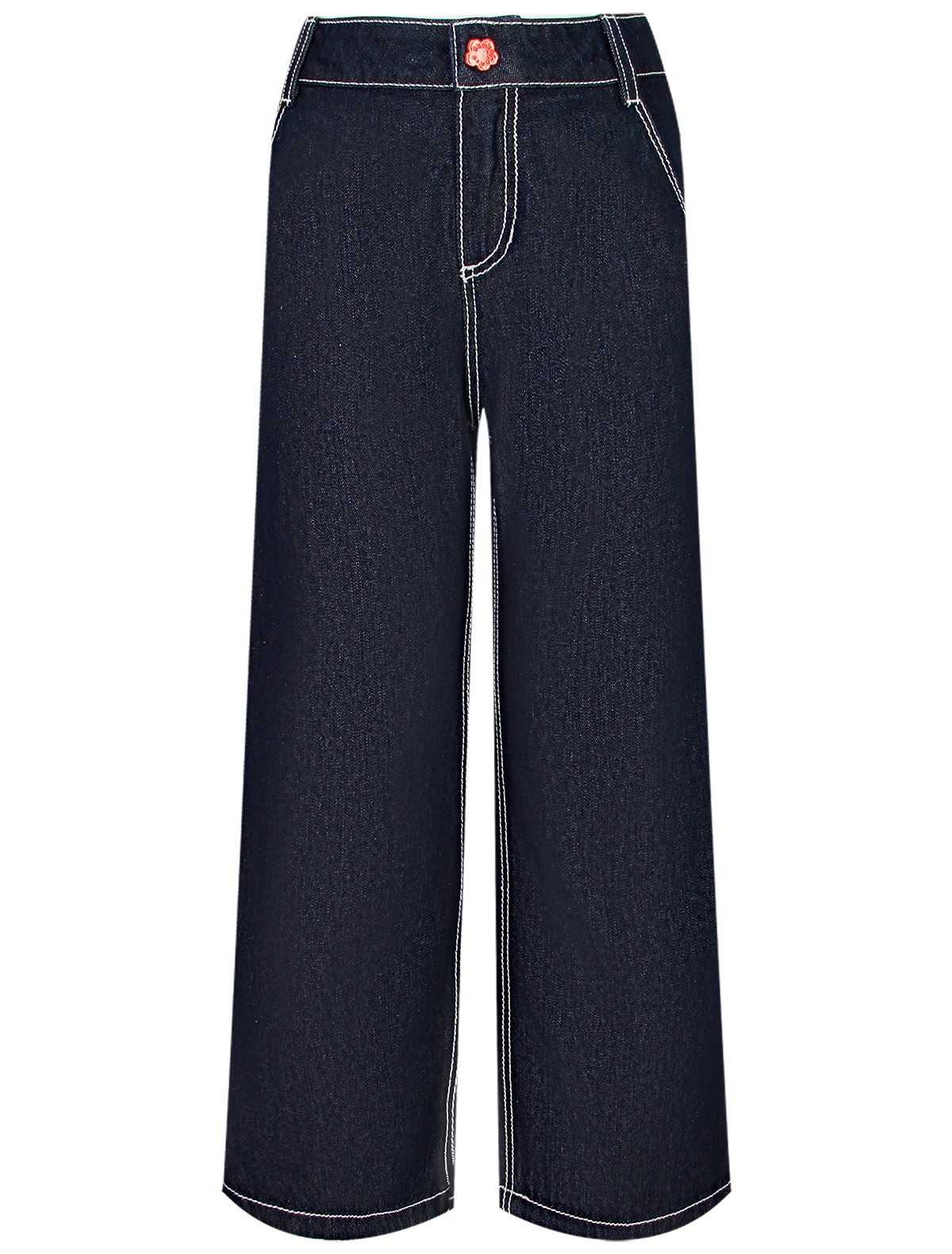 Джинсы с контрастной строчкой