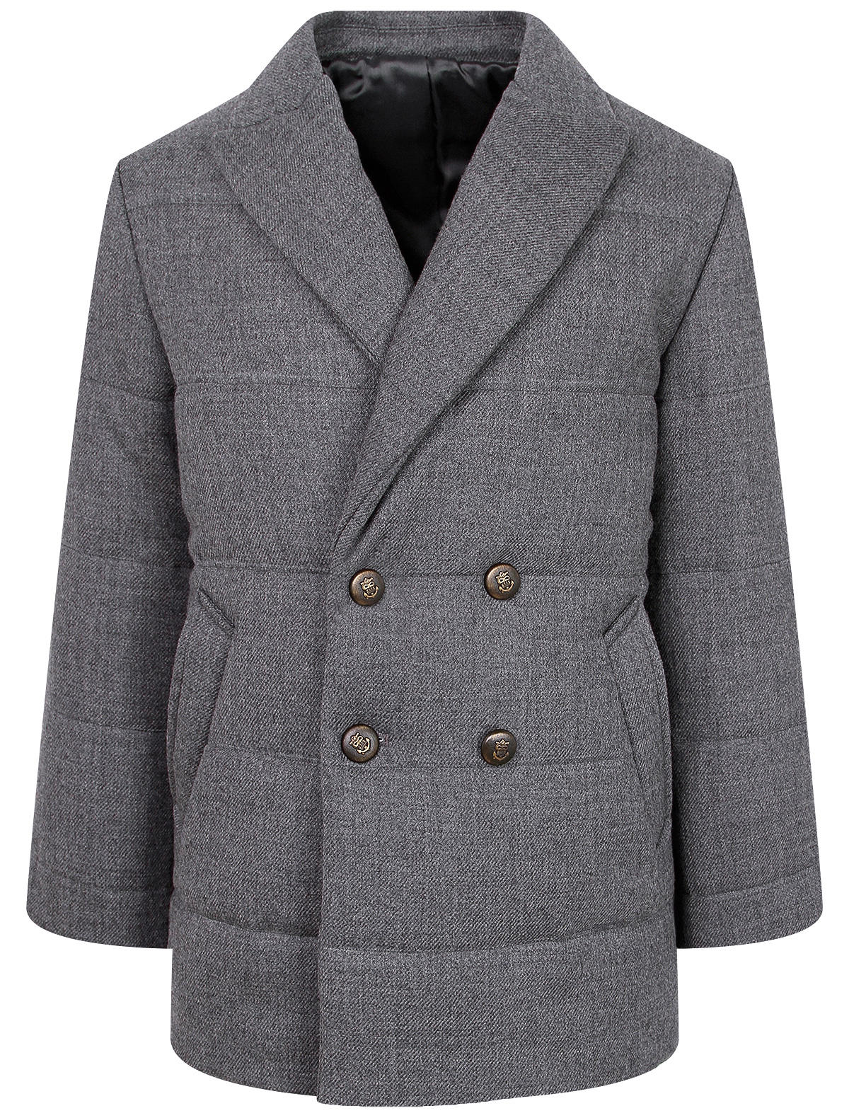Пальто Malip 2226123, цвет серый, размер 9