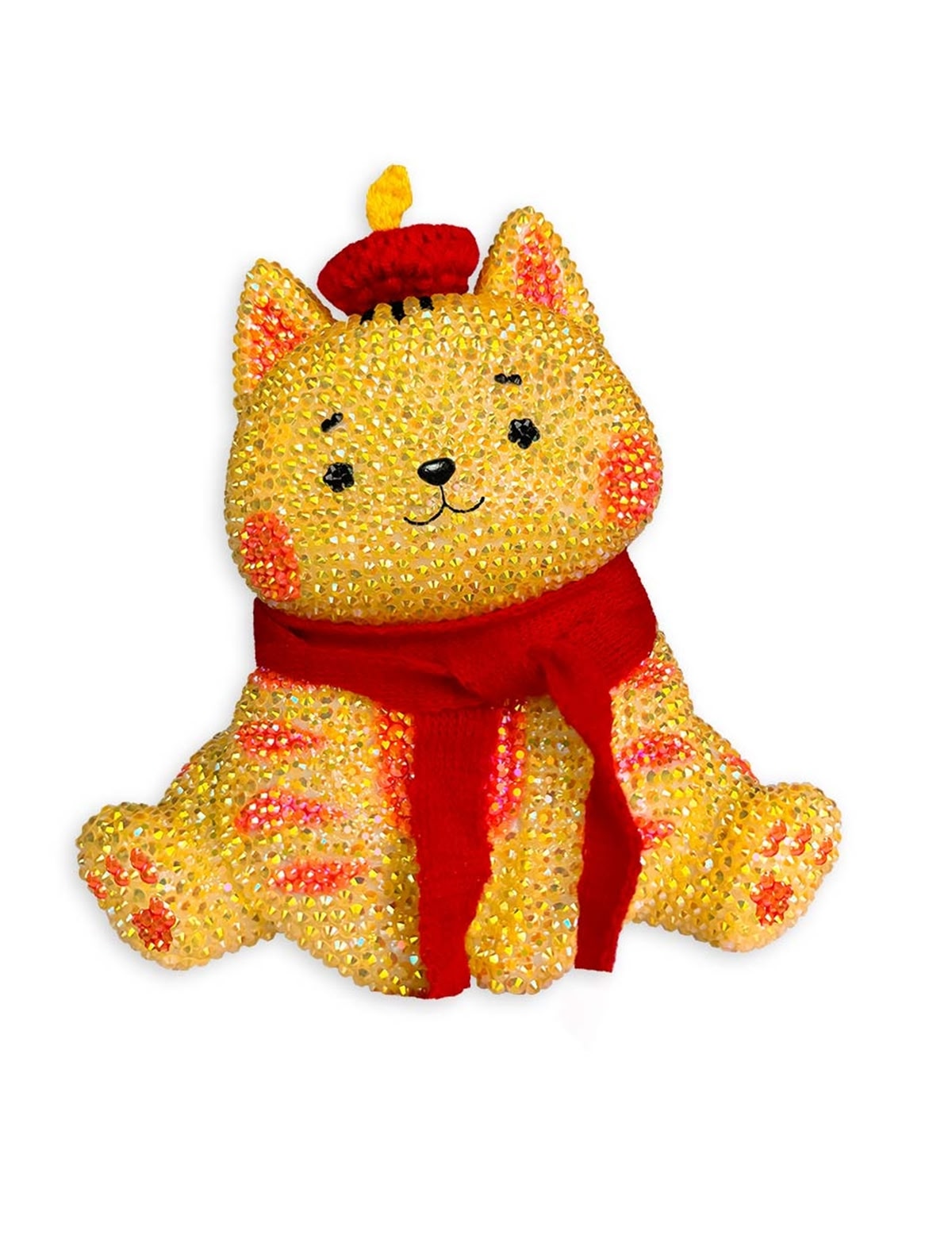 Алмазная мозаика Котик Шайни