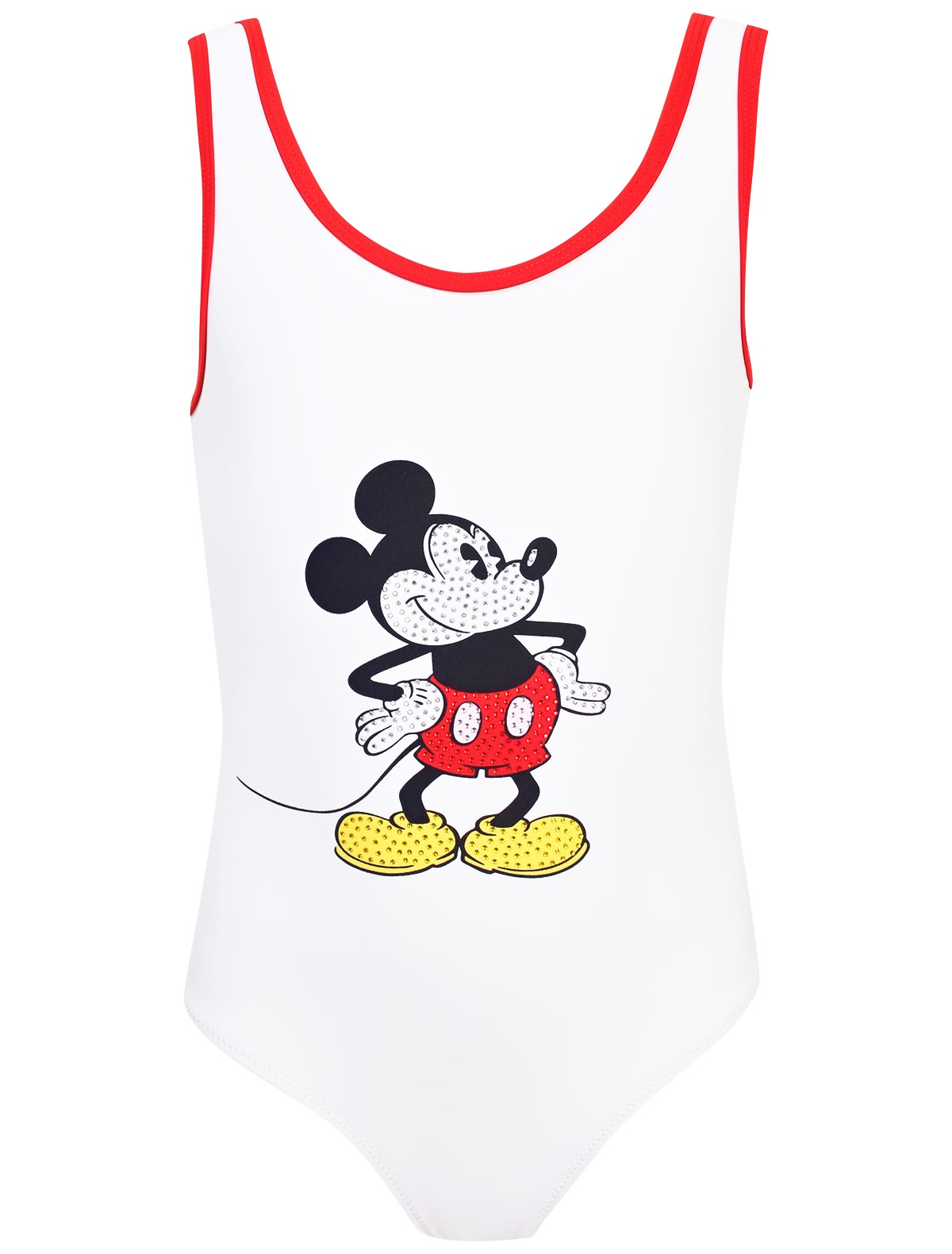 Слитный купальник с принтом Микки