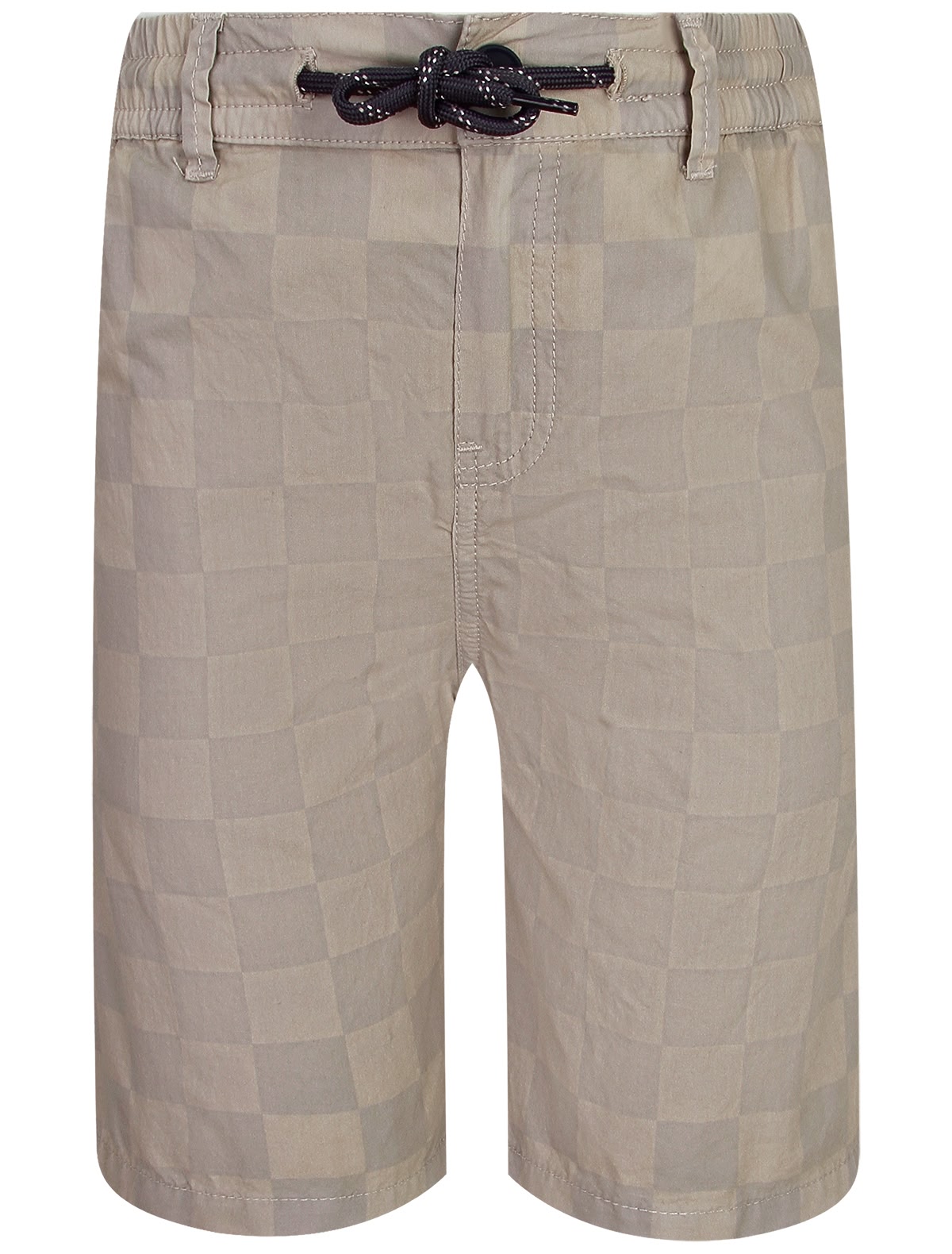 Шорты с принтом шахматная клетка