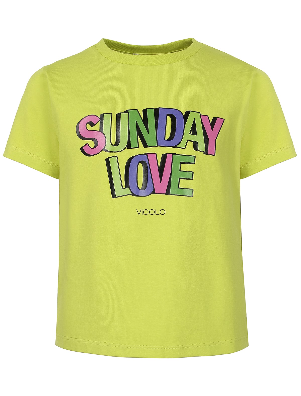 Футболка с текстовыми принтом