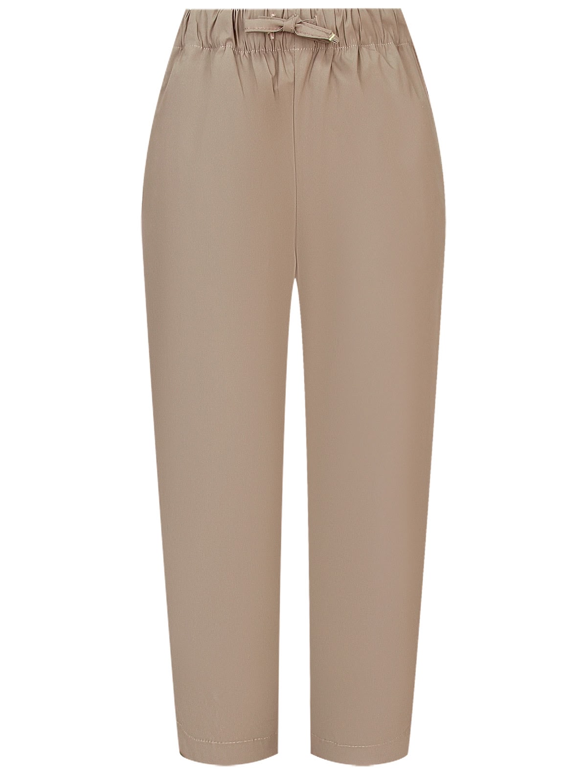 Брюки оттенка кофе с молоком