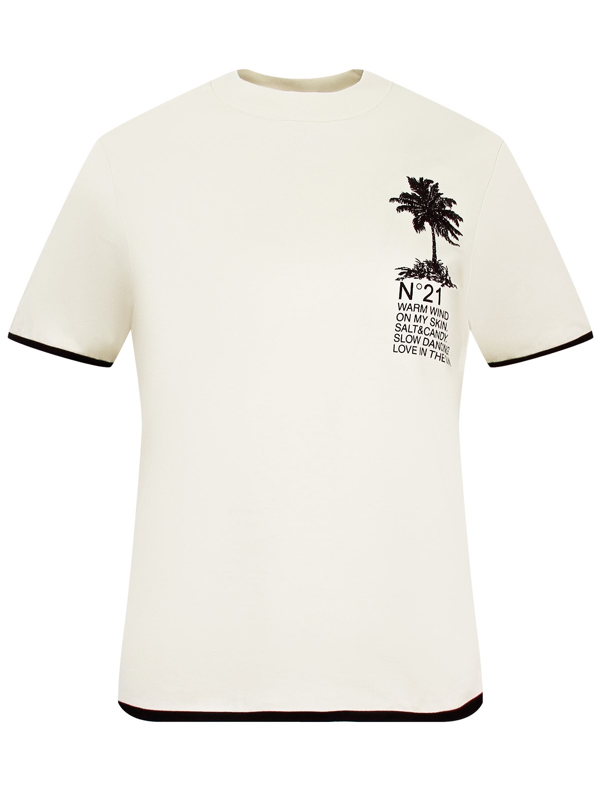 Футболка цвета шампань