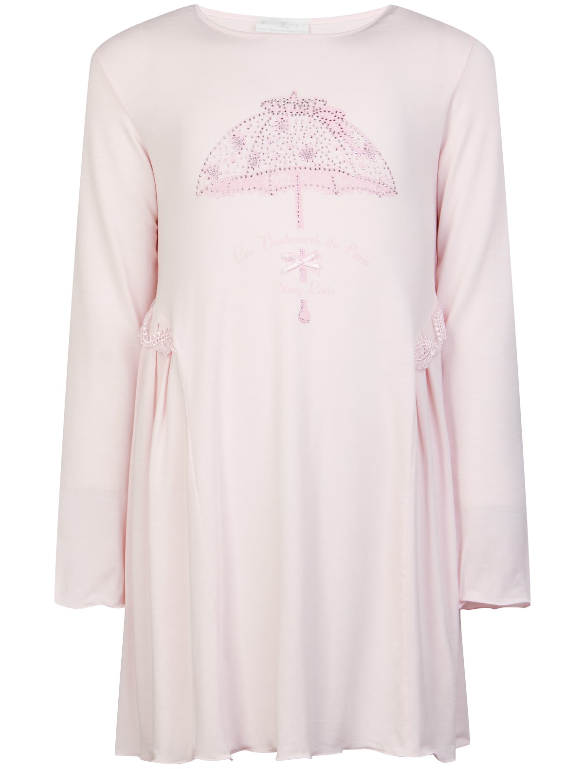 Ночная рубашка с аппликацией