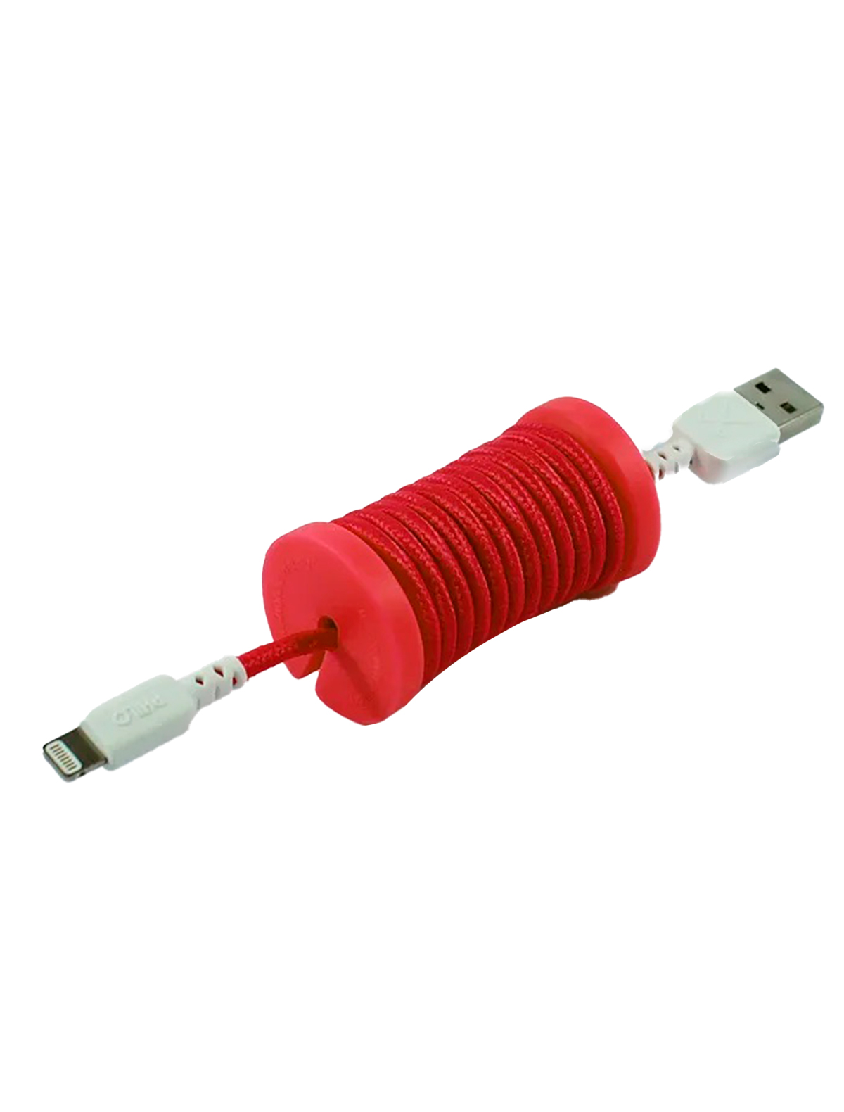 Кабель USB для зарядки PHILO 2376304, цвет красный
