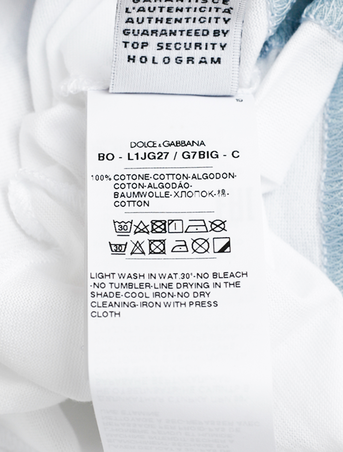 Комплект из 3 шт. Dolce & Gabbana 2356688, цвет белый, размер 1 3034519180158 - фото 7