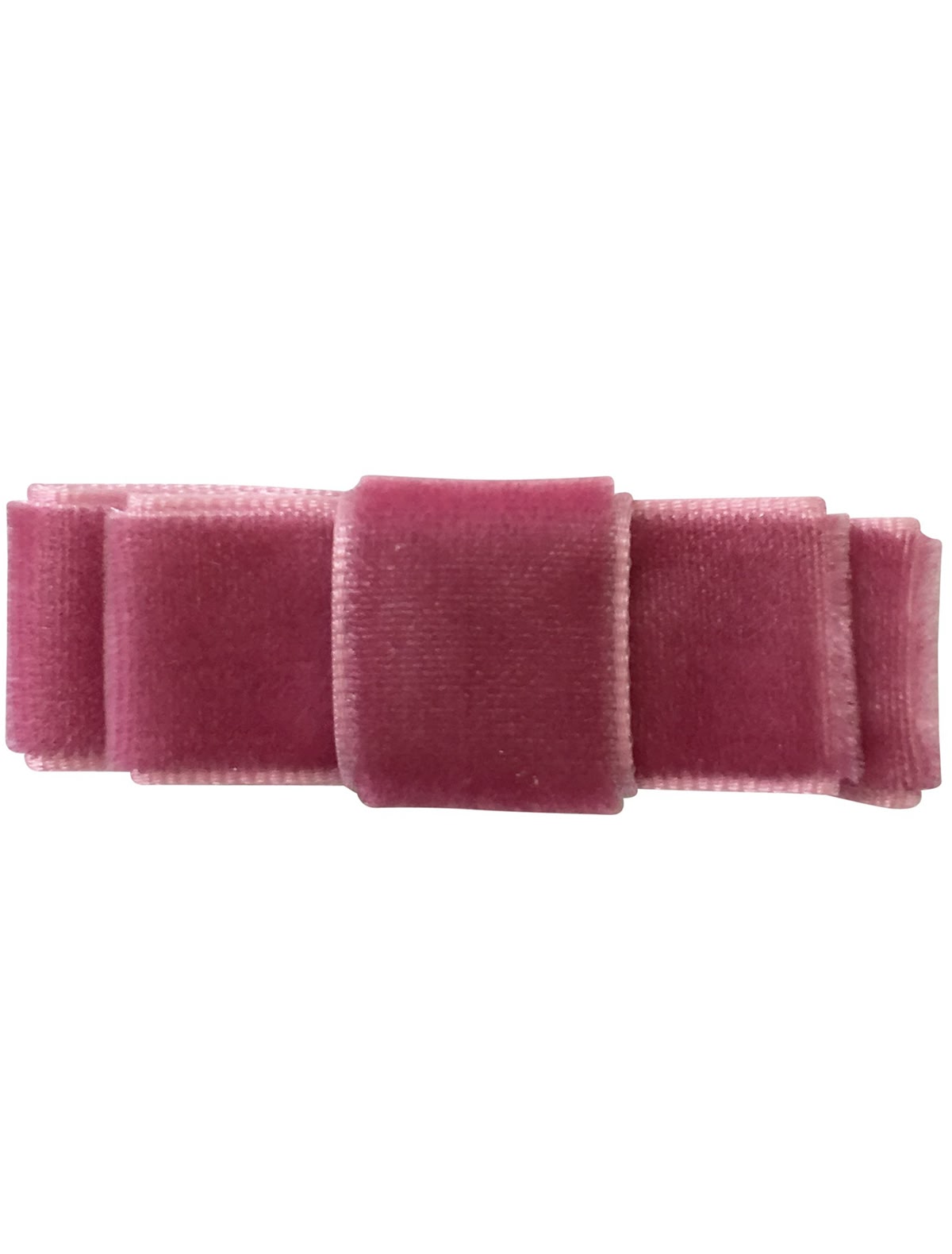 Бархатная заколка-зажим