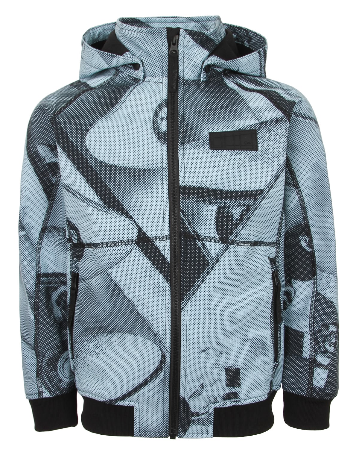 Куртка с принтом Blue Boards