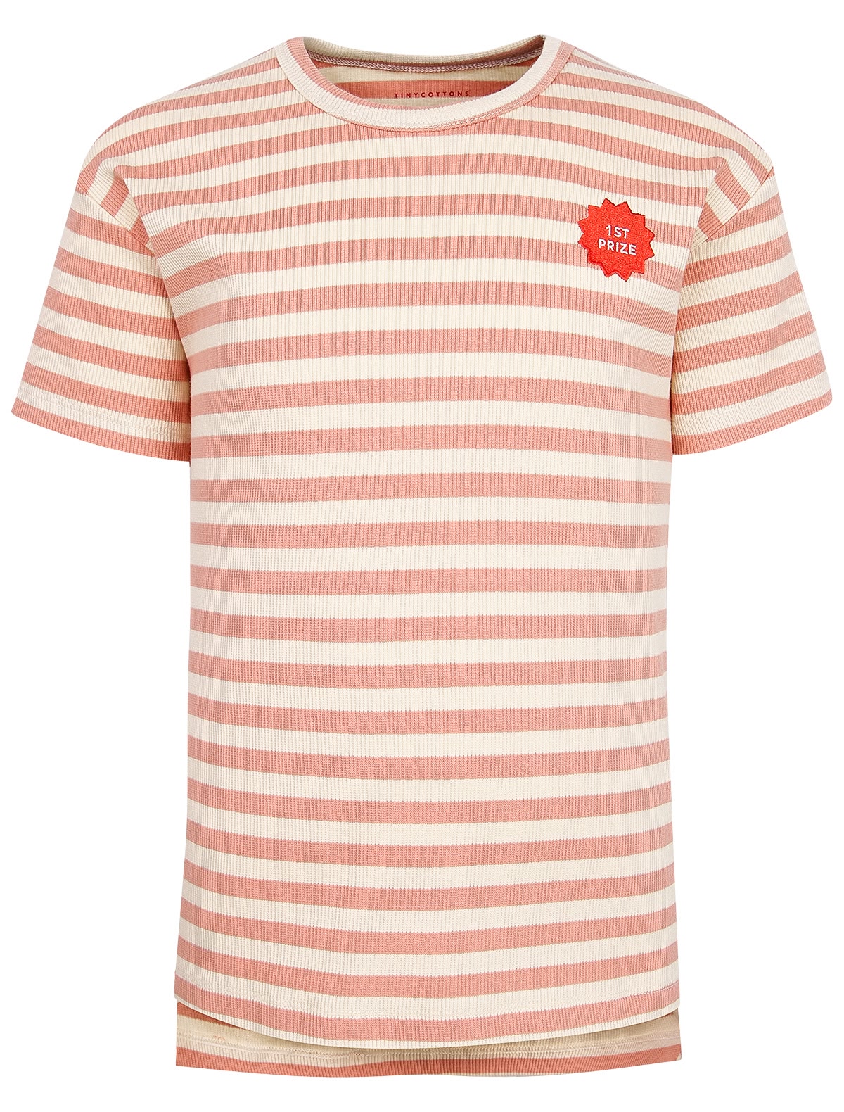 Футболка в полоску из эластичного хлопка