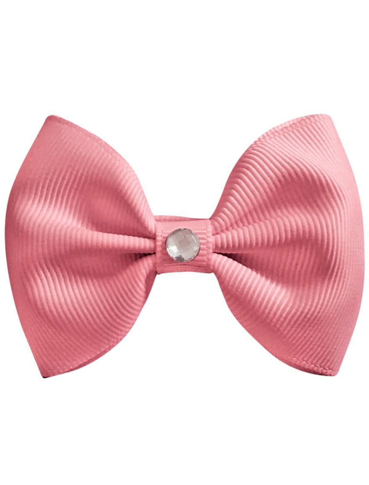 Розовая заколка-зажим