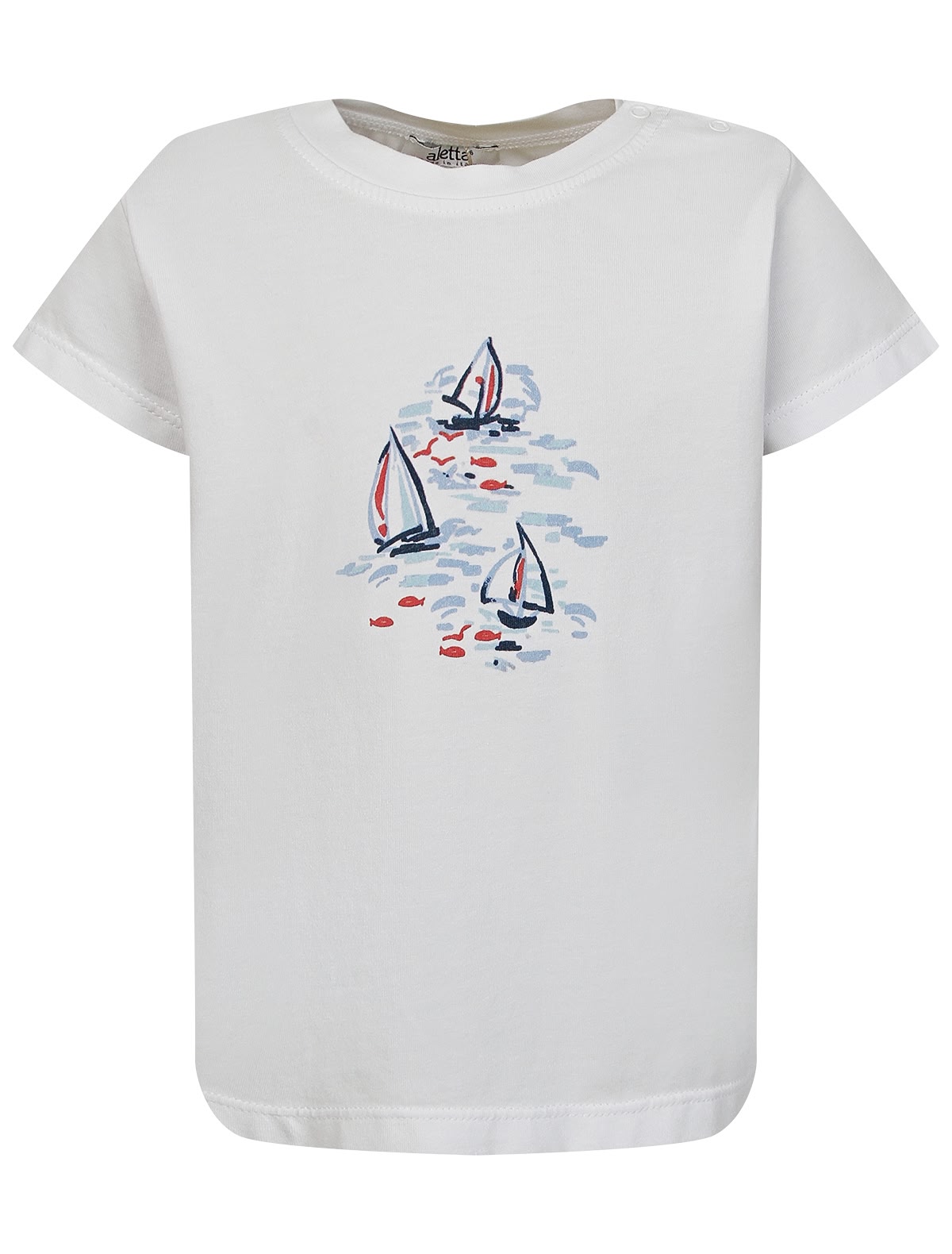 Футболка с парусниками