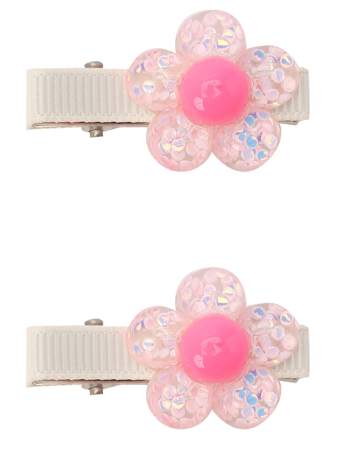 Зажим для волос 2 шт "цветок"