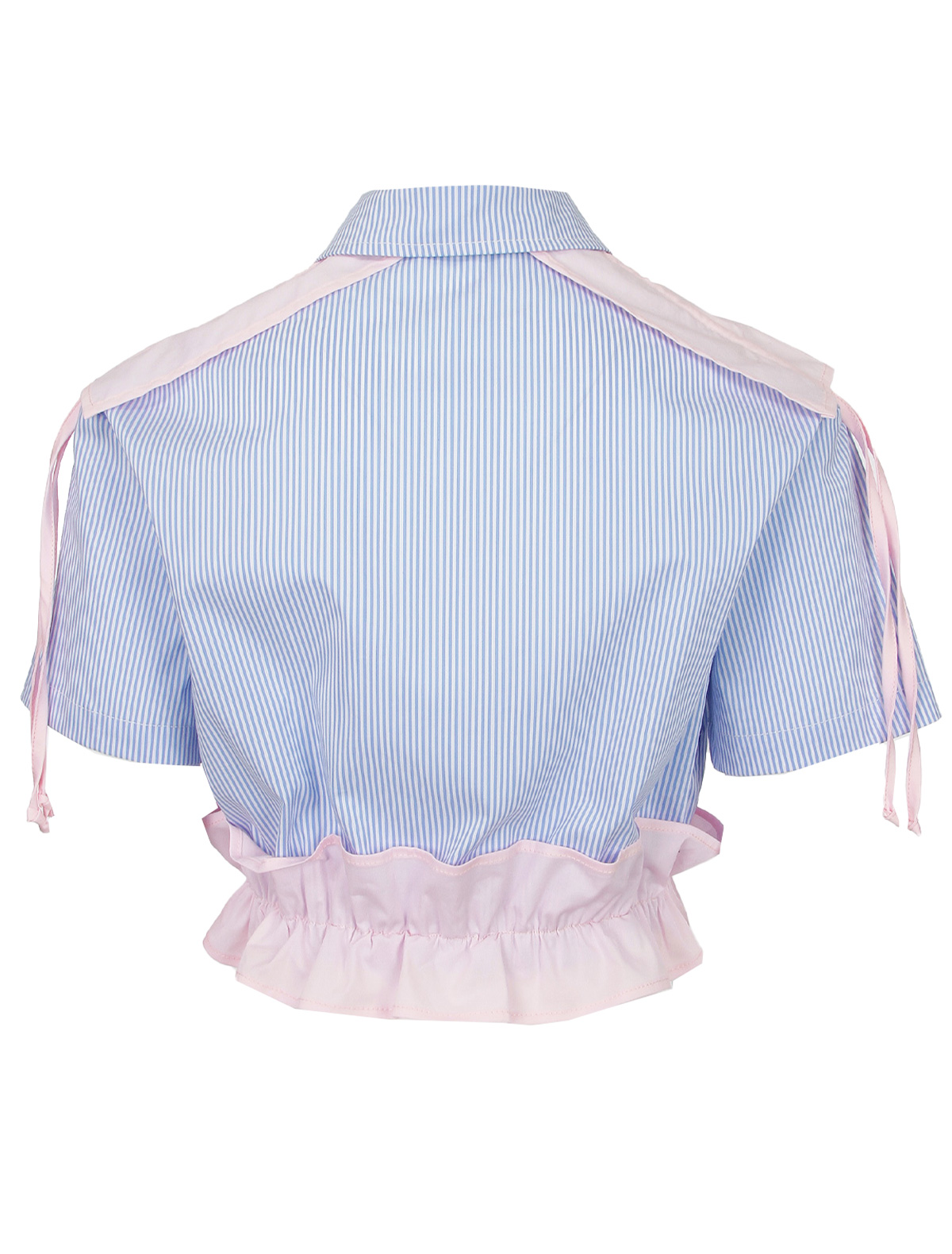 Блуза MSGM 2653329, цвет голубой, размер 13 1034509411394 - фото 2