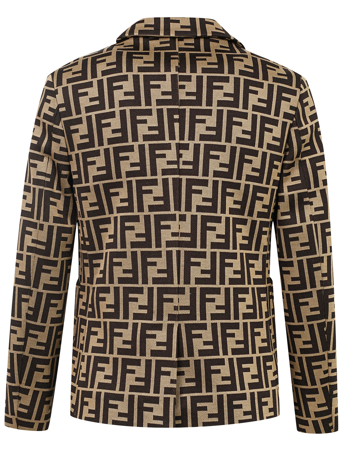Пиджак Fendi 2108704, цвет коричневый, размер 13 1331819980023 - фото 3