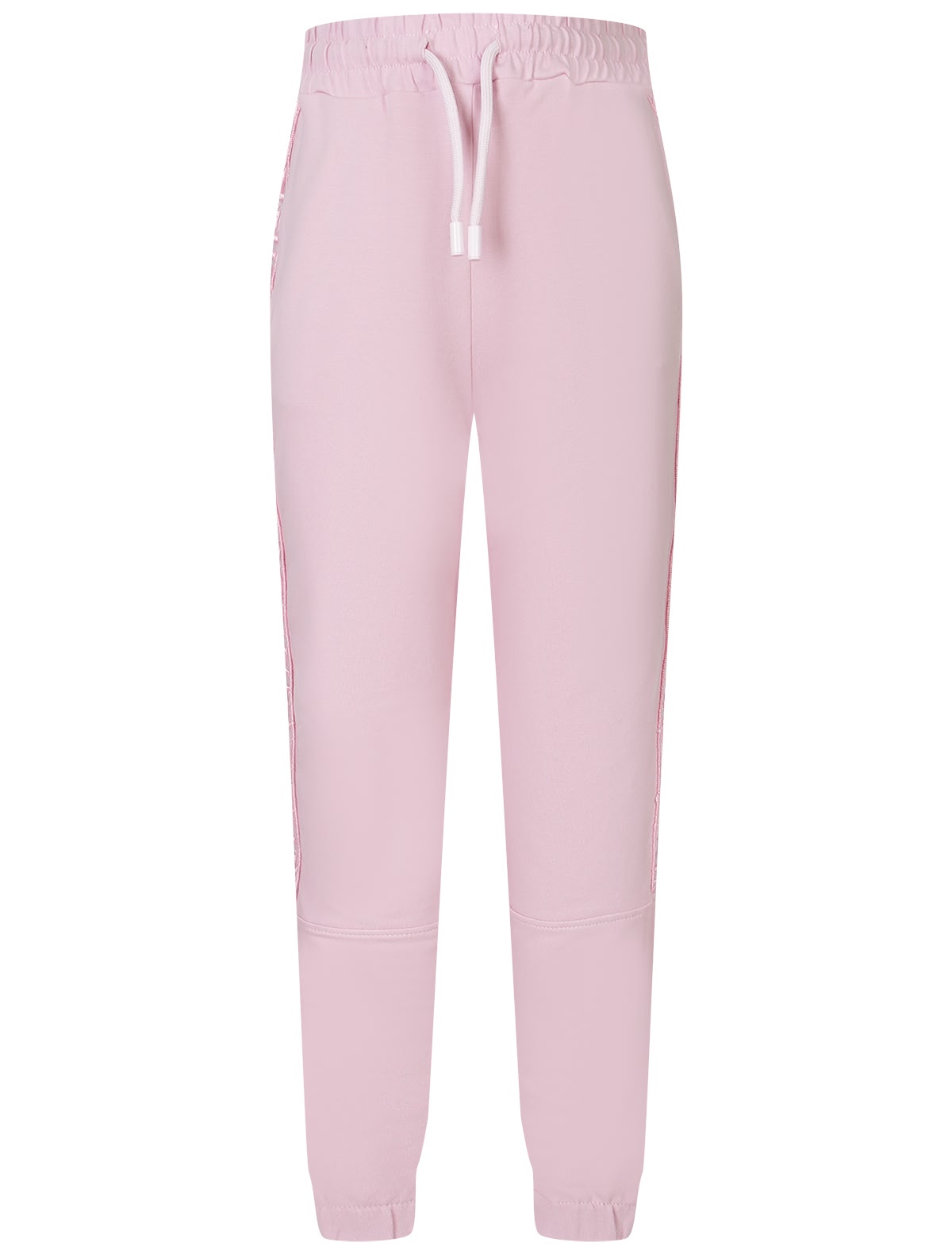 Розовые спортивные брюки