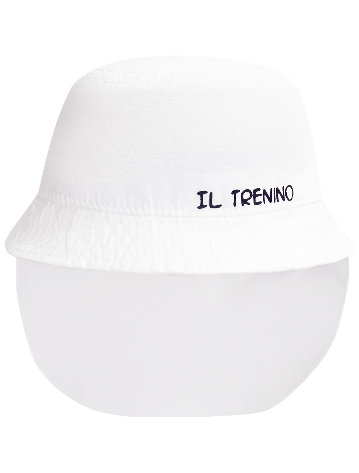 Белая панама из хлопка