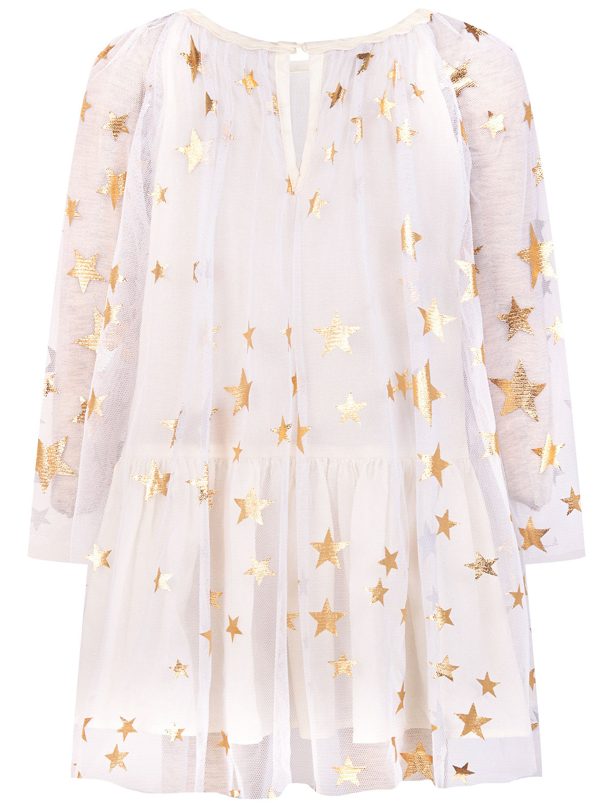 Платье Stella McCartney 2238486, цвет белый, размер 18 1054509089768 - фото 2