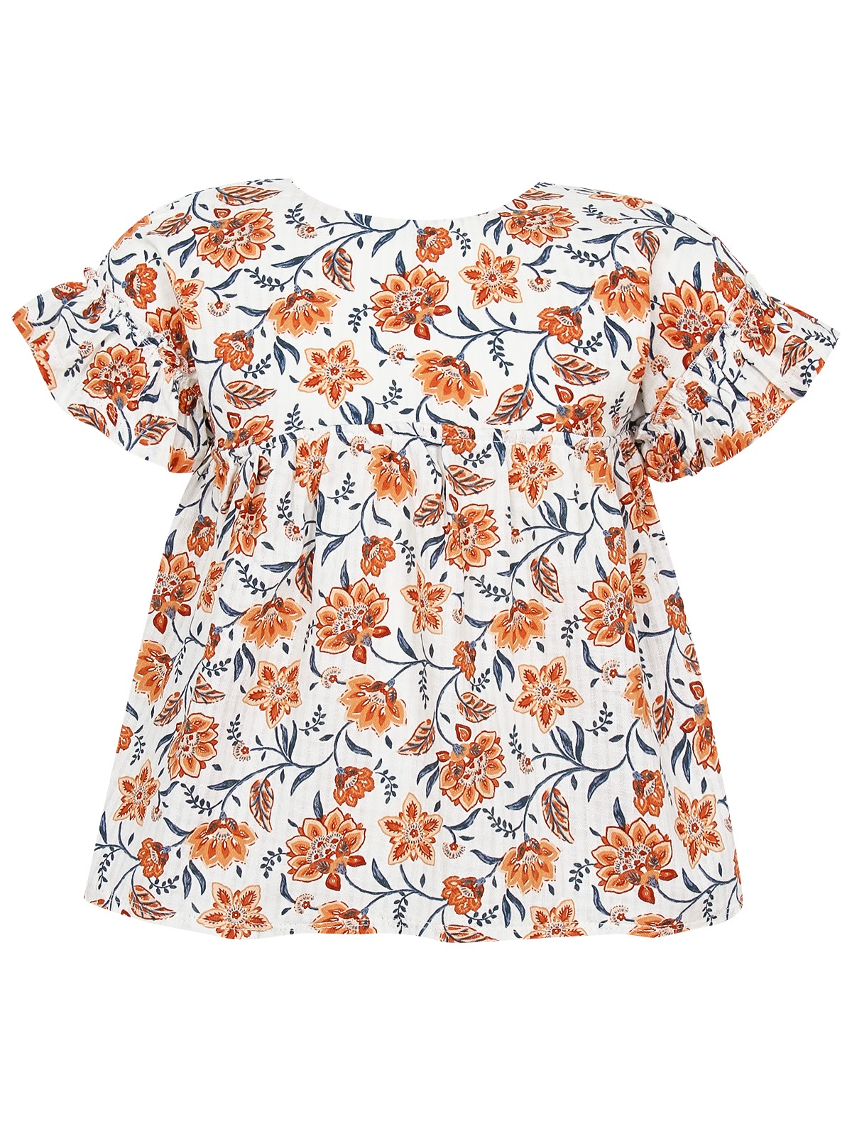 Блуза с цветами