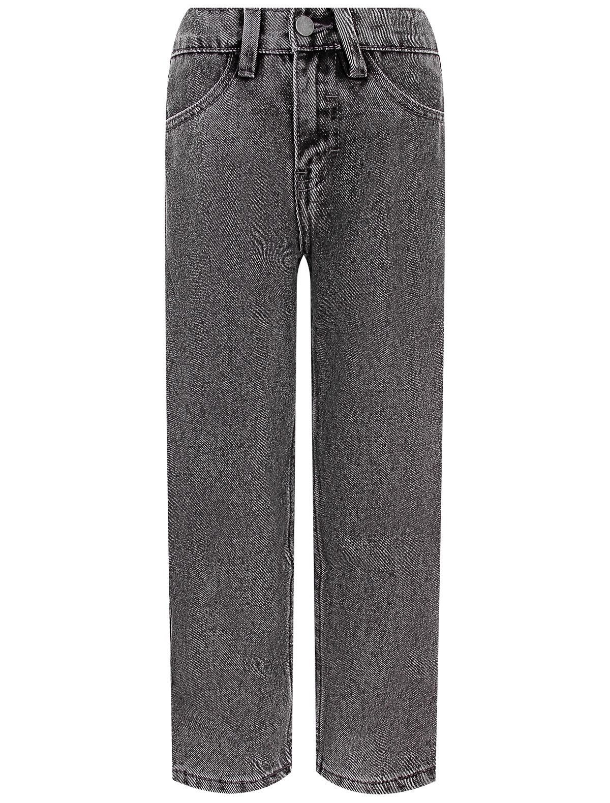 Темно-серые джинсы